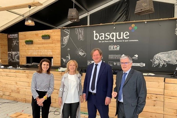 Una carpa en la Plaza Santa Bárbara de Vitoria dará a conocer la gastronomía vasca a los asistentes de la Final Four