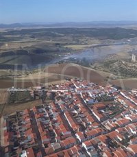 Declarado un incendio forestal en un paraje cercano a Belalcázar (Córdoba)