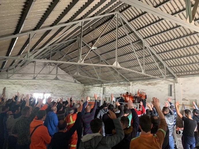 Plantilla de Sidenor hará paros y huelga para que contrato de compraventa de la planta de Reinosa garantice sus trabajos