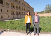 La ministra de Turismo subraya que la apertura del Parador de Veruela es "una prioridad"