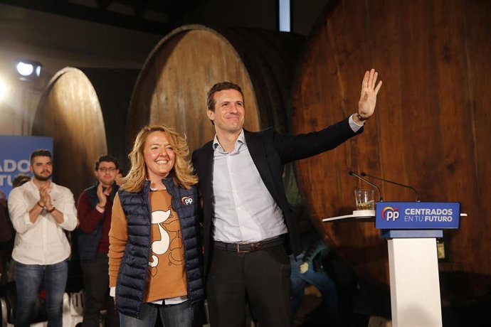 Acto político 'La Asturias próspera de oportunidades' con candidatos del Partido Popular celebrado en el Llagar Castañón (Asturias)   