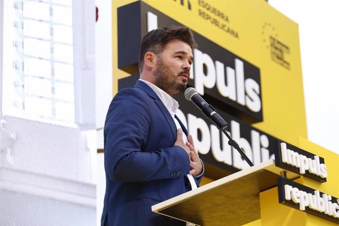 26M.- Rufián Sobre Iceta: "En Esta Legislatura Se Podrá Hablar Con ERC, Pero No Hacerle Chantaje"