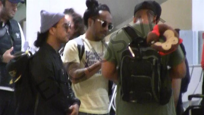 Los Backstreet Boys aterrizan en Barcelona después de su éxito en Madrid