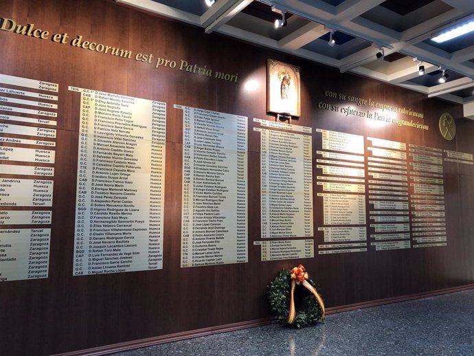 La Guardia Civil inaugura un memorial en recuerdo de los agentes fallecidos en acto de servicio