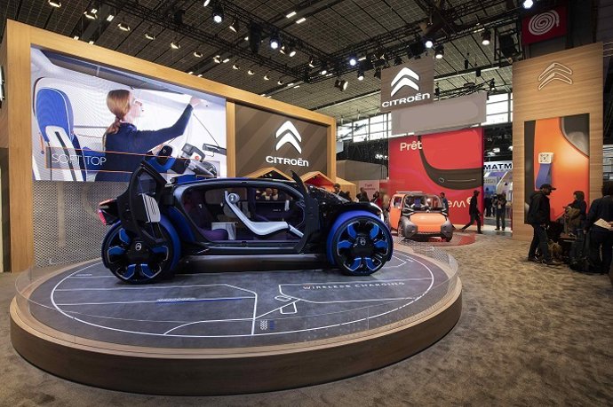 Economía/Motor.- Citron presenta en París un prototipo autónomo y eléctrico para la movilidad extraurbana