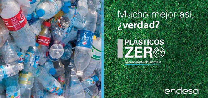 Endesa se compromete a eliminar los plásticos de un solo uso en un 75% para 2023