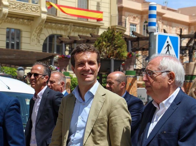 Pablo Casado visita la ciudad autonómica de Melilla