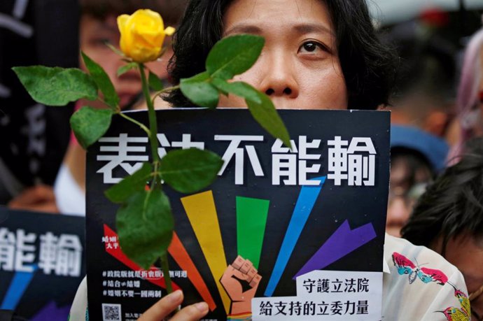 Taiwán.- El Parlamento somete a debate el proyecto de ley para legalizar el matrimonio entre personas del mismo sexo