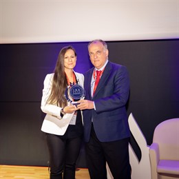 Varios.- Ronaldo, Carolina Marín y Joana Pastrana, premiados por sus valores en el ISDE Sports Convention en Madrid