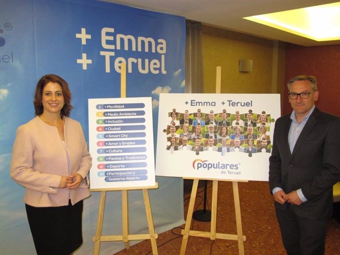 26M.- Emma Buj (PP) Presenta 213 Medidas En Su Programa Para La Ciudad De Teruel
