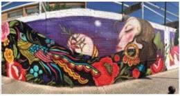 Sevilla.-Tres Culturas organiza una actividad creativa en un muro de 44 metros que toma a Marifé de Triana como motivo