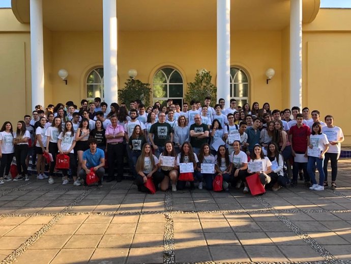 Córdoba.- Educación.- La delegada de Educación entrega los premios de la 24 Gymkhana matemática