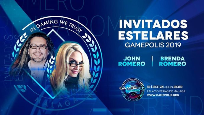 Málaga.- El festival Gamepolis contará con John Romero, "padre" del género FPS y juegos como 'Doom' o 'Wolfenstein 3D'