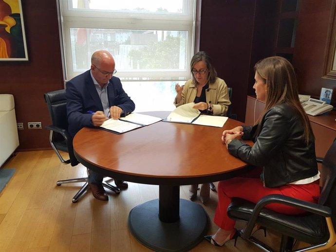 La Xunta y el Ayuntamiento de Noia (Pontevedra) firman un convenio para invertir casi 150.000 euros en la depuradora