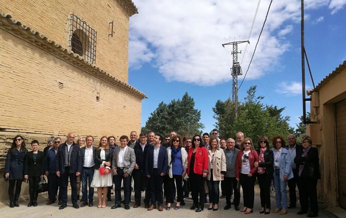 26M.- Aliaga (PAR) Se Compromete A Buscar Una Solución Para Que Las Pinturas Murales Se Trasladen A Sijena