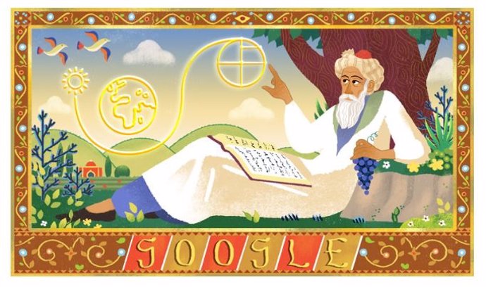 Google dedica su 'doodle' al nacimiento de Omar Khayyam