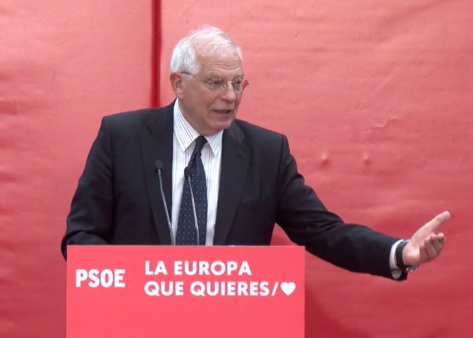 26M-E.- Borrell Ha Advertido De Que "Si No Defendemos Europa Nuestro Futuro Está Comprometido"