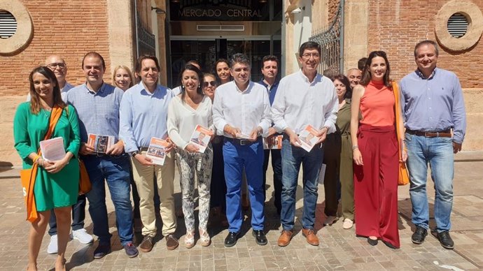 Almería.- 26M.- Marín valora el proyecto "ilusionante, renovador y con compromiso" de Cs en la capital