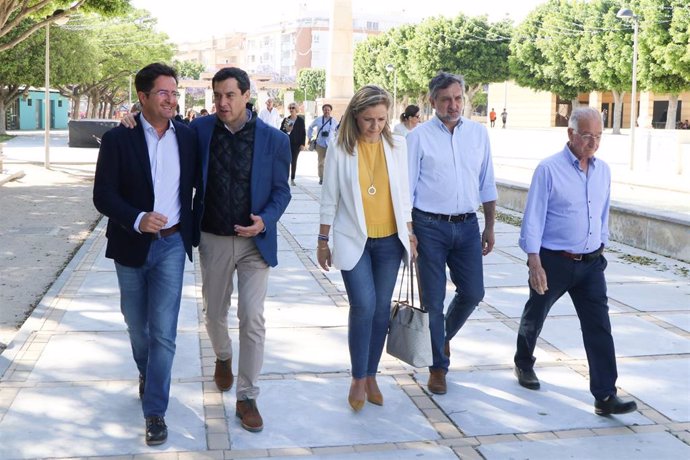 Almería.-26M.- Moreno cree que "lo mejor para El Ejido está por llegar" por la ventaja del PP en el Ayuntamiento y Junta