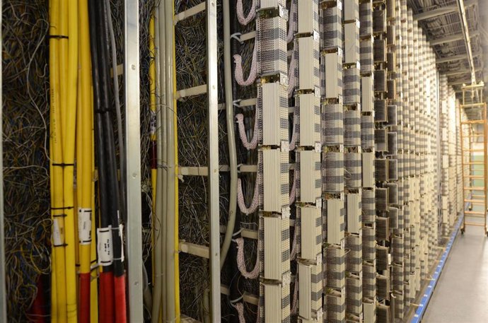 Repartidor Cobre de una central Telefónica