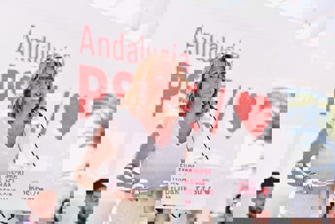 Susana Díaz en San Martín del Tesorillo  