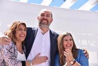 Díaz ve a Solís como primer alcalde de San Martín (Cádiz), independiente desde 2018, gracias a su "justa lucha"