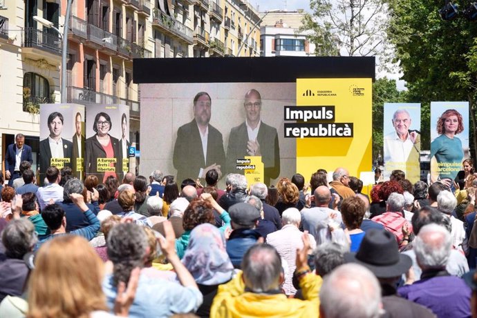 Av.- 26M.- Romeva diu que només una victria de Junqueras far que Europa actu "encara que els incomodi"