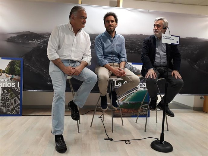 26M.- González Pons anuncia que San Sebastián acogerá del 11 al 14 de junio la reunión del grupo popular europeo