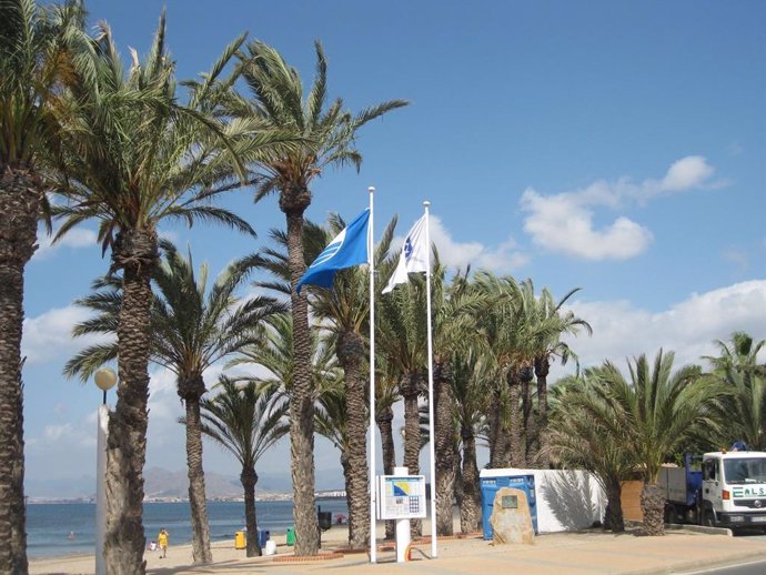 La Playa De San Ginés, En La Azohía