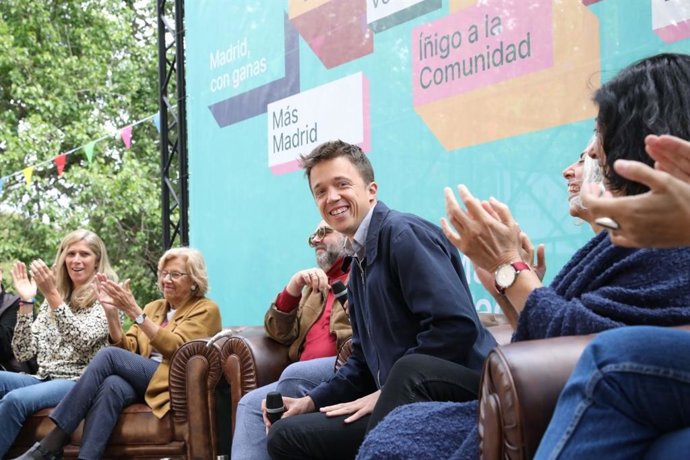 VÍDEO: Errejón llama a votar "con la cabeza y el corazón": "Manuela Carmena es lo mejor que nos ha pasado en 40 años"
