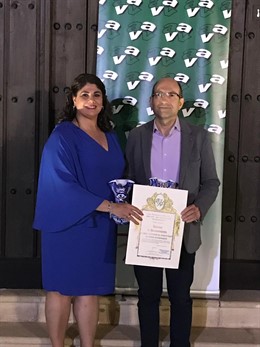 Jaén.- Reconocimiento vecinal a la Unidad de Cribado Familiar de Cáncer de Colon del Hospital de Andújar