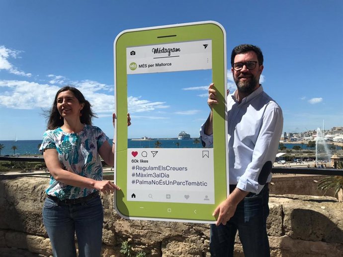 26M.- Un Mxim De Tres Creuers O De 10.000 Crucerista Al Dia, Entre Les Mesures De MÉS-Estimam Palma