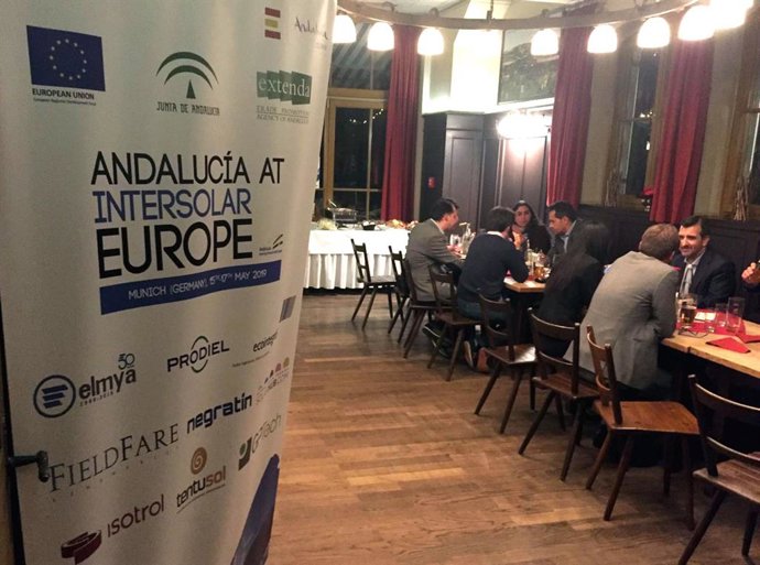 Economía.- El evento 'Intersolar Europe' recibe en Múnich a nueve empresas andal