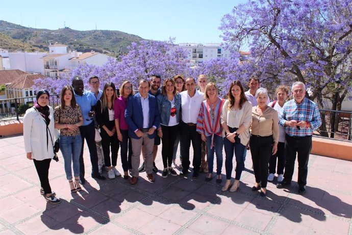 Málaga.- 26M.- Díaz destaca el "magnífico candidato" y el "equipazo" para que Torrox vuelva a ser socialista