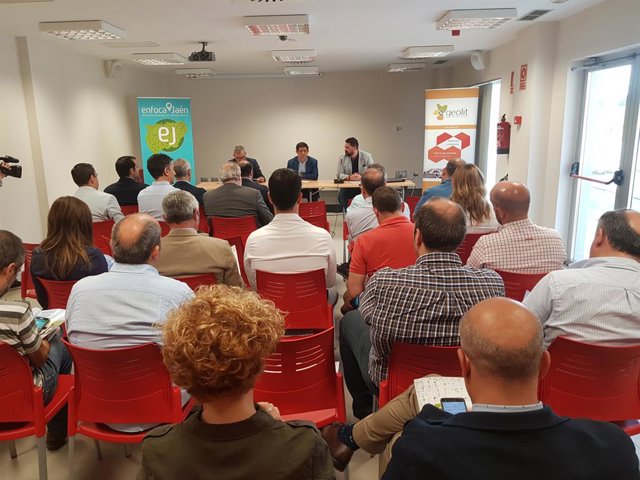 Jaén.- MásJaén.- Reyes defiende que Geolit tiene que ser "un espacio de generación de riqueza, de empleo e innovación"