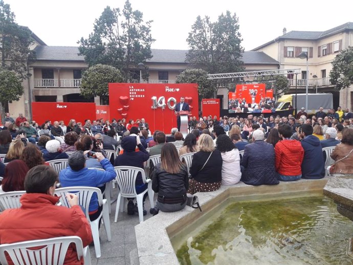 26M.- Barbón (FSA-PSOE) llama a ganar las elecciones "cada día", manteniendo la confianza de los asturianos