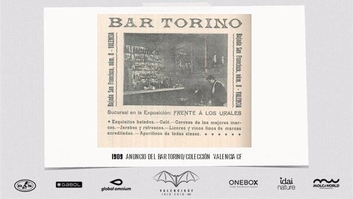 Turismo.- Renace el mítico Bar Torino donde vio la luz el Valencia CF para caldear la final de la Copa