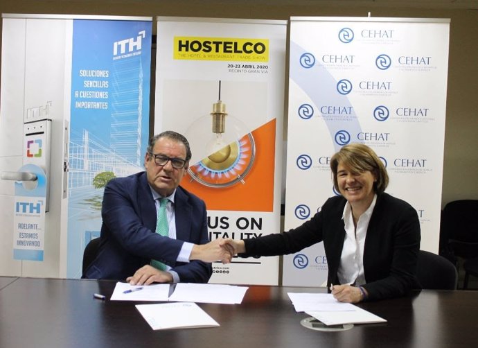Fira.- Hostelco i CEHAT signen un acord per impulsar el sector de l'allotjament turístic