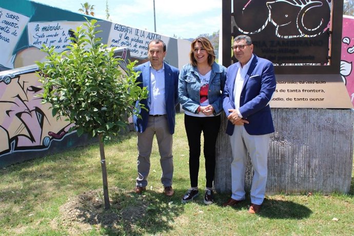 Málaga.- 26M.- Díaz destaca que Moreno Ferrer ha situado a Vélez-Málaga "como referencia en Málaga, Andalucía y España"