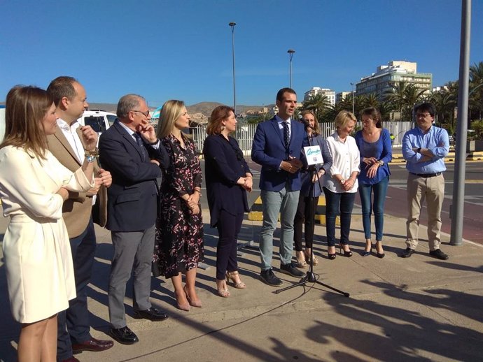 Almería.-26M.-Fernández-Pacheco (PP): "Si el Ayuntamiento y la Junta nos cogemos de la mano, esta ciudad no tiene techo"