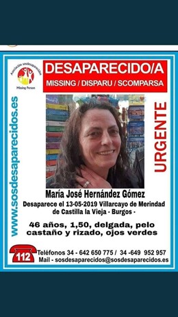 Sucesos.- Buscan a una mujer de 46 años desaparecida en Villarcayo (Burgos) desde hace una semana