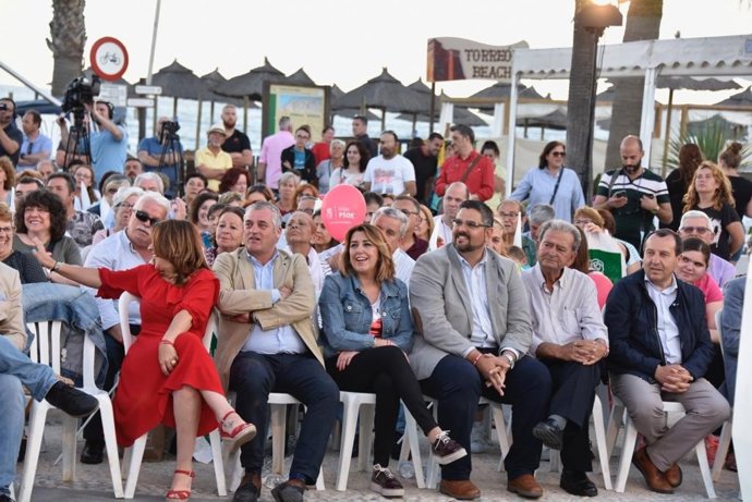 26M.- Susana Díaz: "Las Derechas Se Unirán En Los Ayuntamientos Si Suman Y Ese Pacto Se Frena Votando"