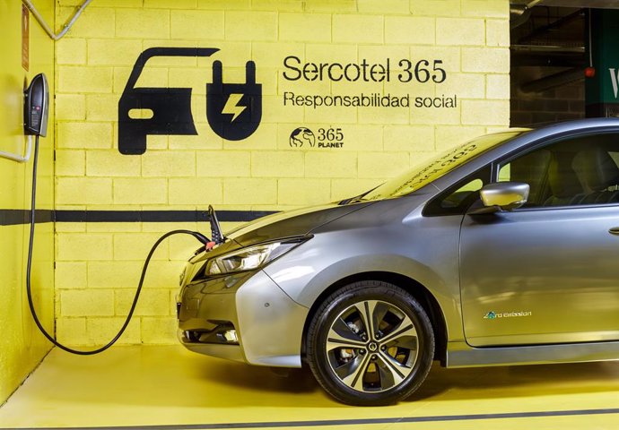 Sercotel incorpora puntos de recarga parea coches eléctricos en sus hoteles