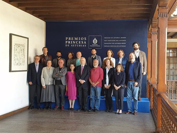 Miembros del jurado del Premio Princesa de Asturias de las Letras 2019