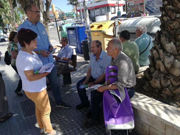 Málaga.- 26M.- Adelante Málaga se compromete a crear centros de día para mayores en todos los distritos de la ciudad