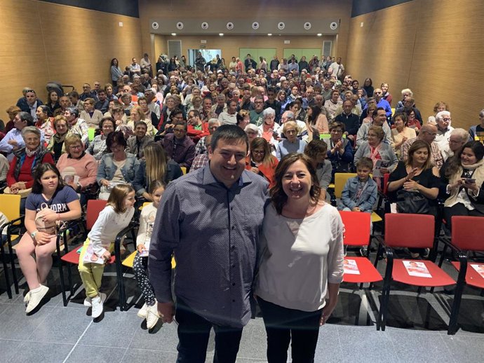 26M.- Armengol Insiste En La Necesidad De "Trasladar" La Victoria Electoral De Las Generales Al 26 De Mayo