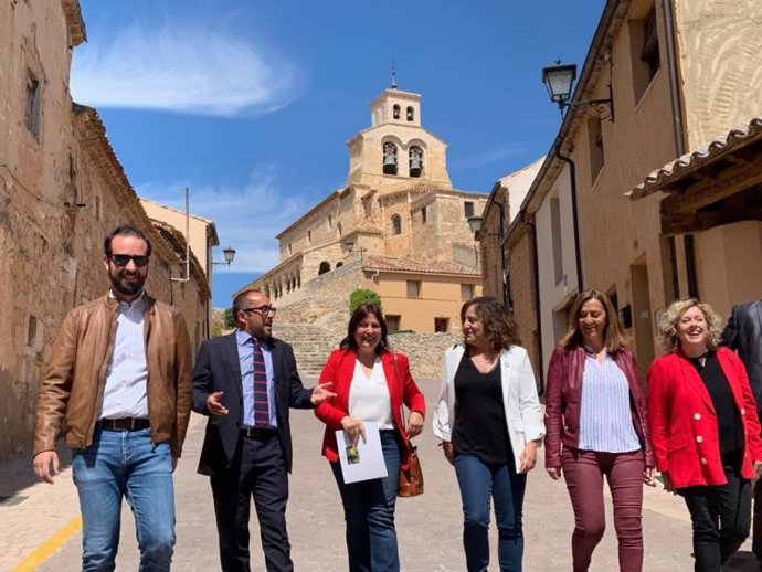 26M.- Iratxe García Defiende Una "Castilla Y León Fuerte En Europa" Y Recuerda Lo Que Se Juegan Los Ciudadanos El Día 26