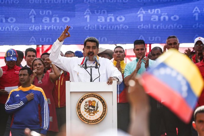Maduro defensa la "elecció sobirana" a un any de la seva reelecció en favor de la "pau i la democrcia"