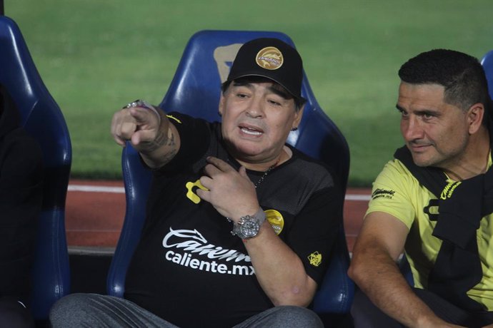 El Dorados de Sinaloa de Maradona empata en la ida de la final de ascenso en México ante el Atlético San Luis