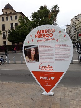 26M.- Valencia.- El PSPV Ordena Retirar Los Rótulos Electorales De Gómez Que Denunció Un Asesor Del PP